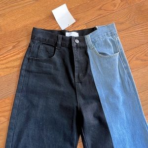 Oak+ Fort Two tone Jeans
